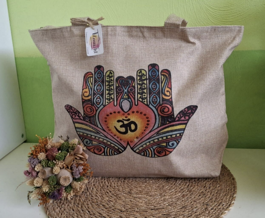 Bolso de Tela “OM” – Espíritu y Estilo en Movimiento