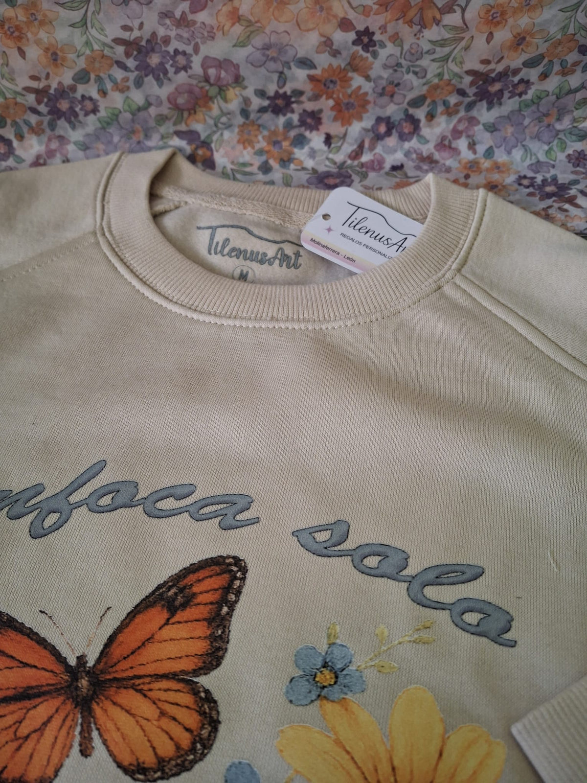 Sudadera motivadora "Enfoca solo lo positivo"